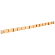 3/8" D x 9/16" H Poplar Dentil Moulding