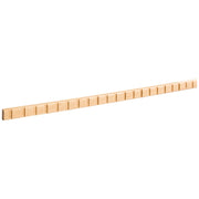 1/4" D x 1/2" H Oak Dentil Moulding