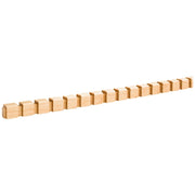 1/2" D x 5/8" H Cherry Dentil Moulding