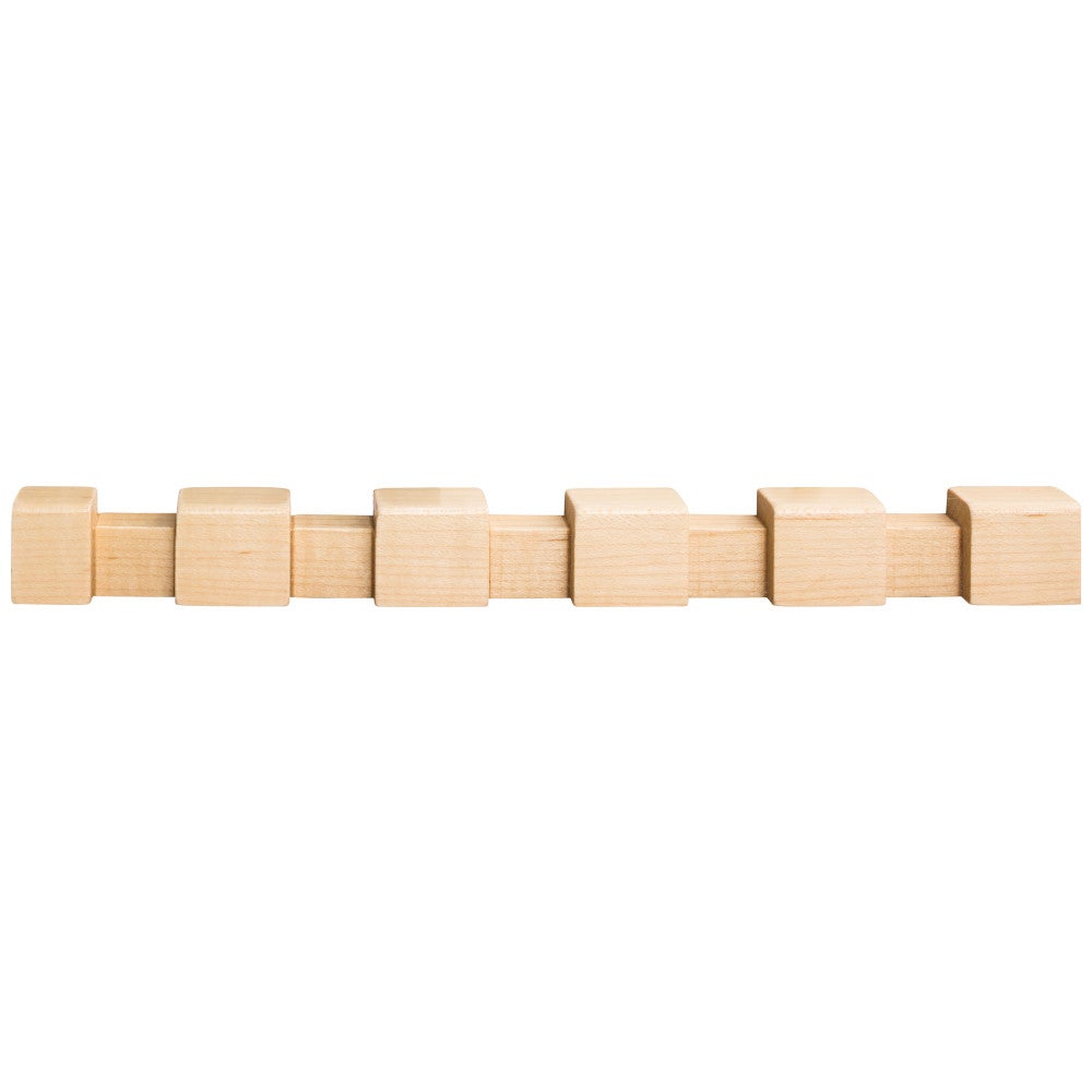 11/16" D x 7/8" H Oak Dentil Moulding