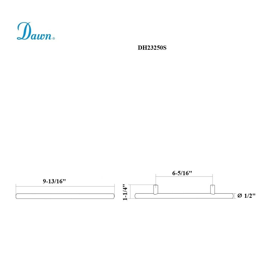 Dawn Dawn 23 series handles,9-13/16" * 1-1/4" (20 pcs/box) DH23250S