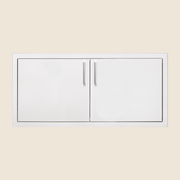 Summerset 36" 2-Drawer Dry Storage Pantry & Enclosed Cabinet Combo, DP-36DC