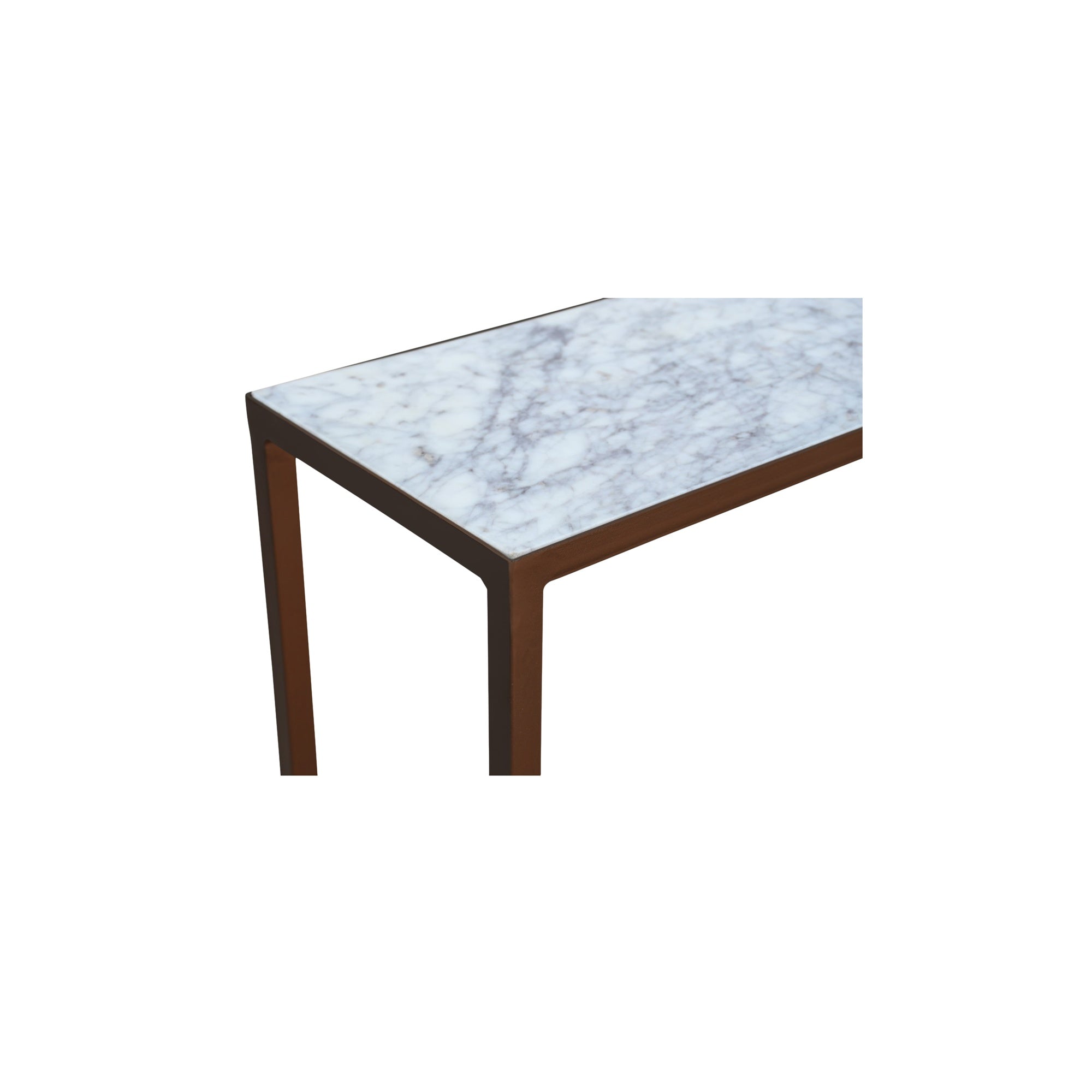 Moes Bottego Console Table Antique Copper DR-1320-50