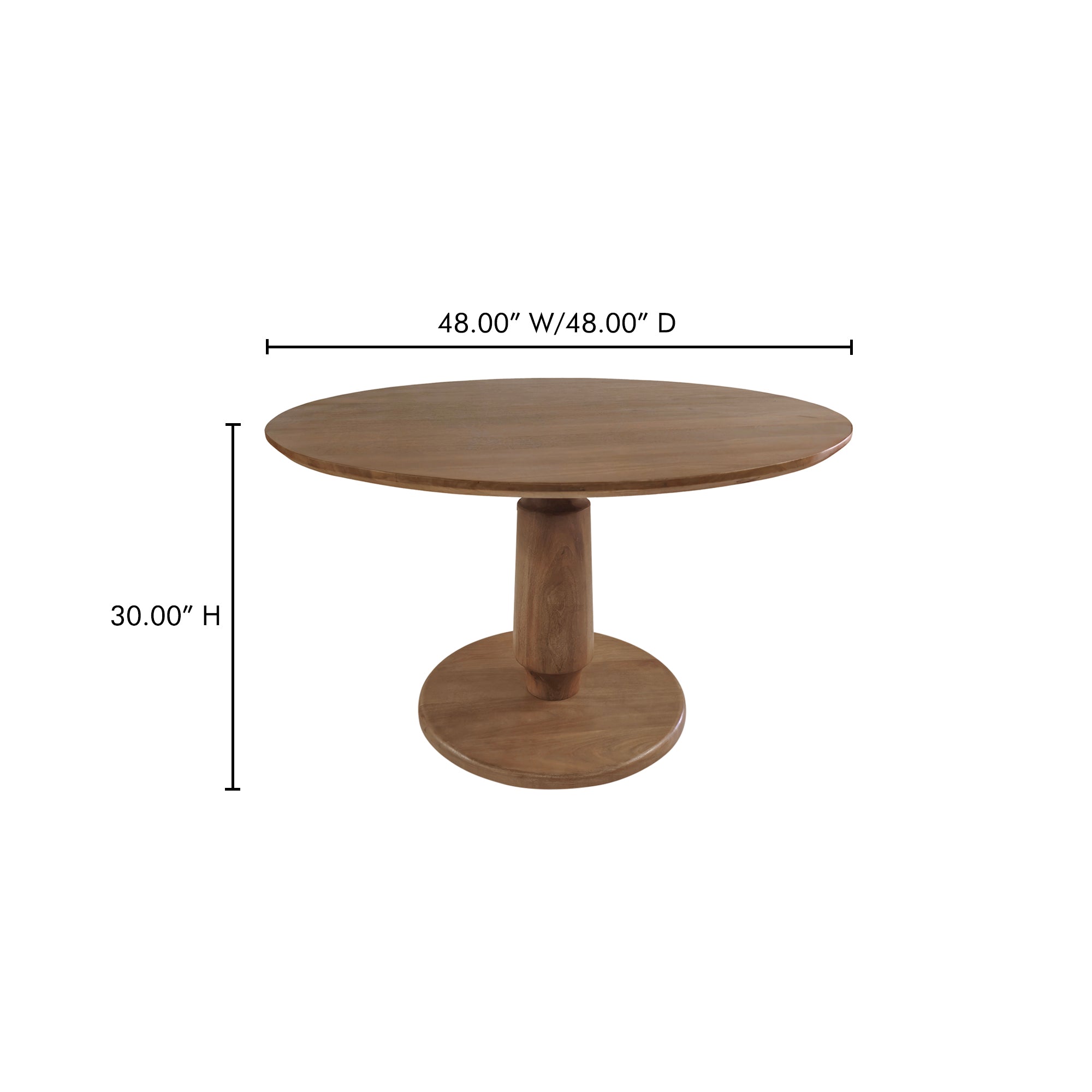 Moes Clark Dining Table Brown DR-1331-03