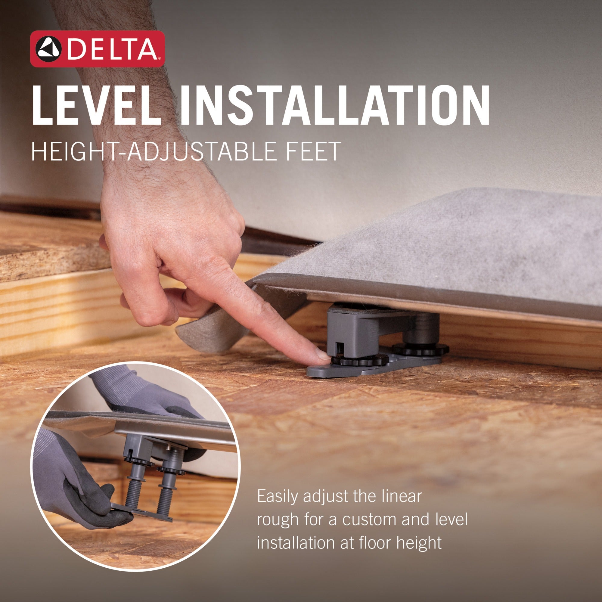 Delta Other 24" Linear Shower Drain Rough