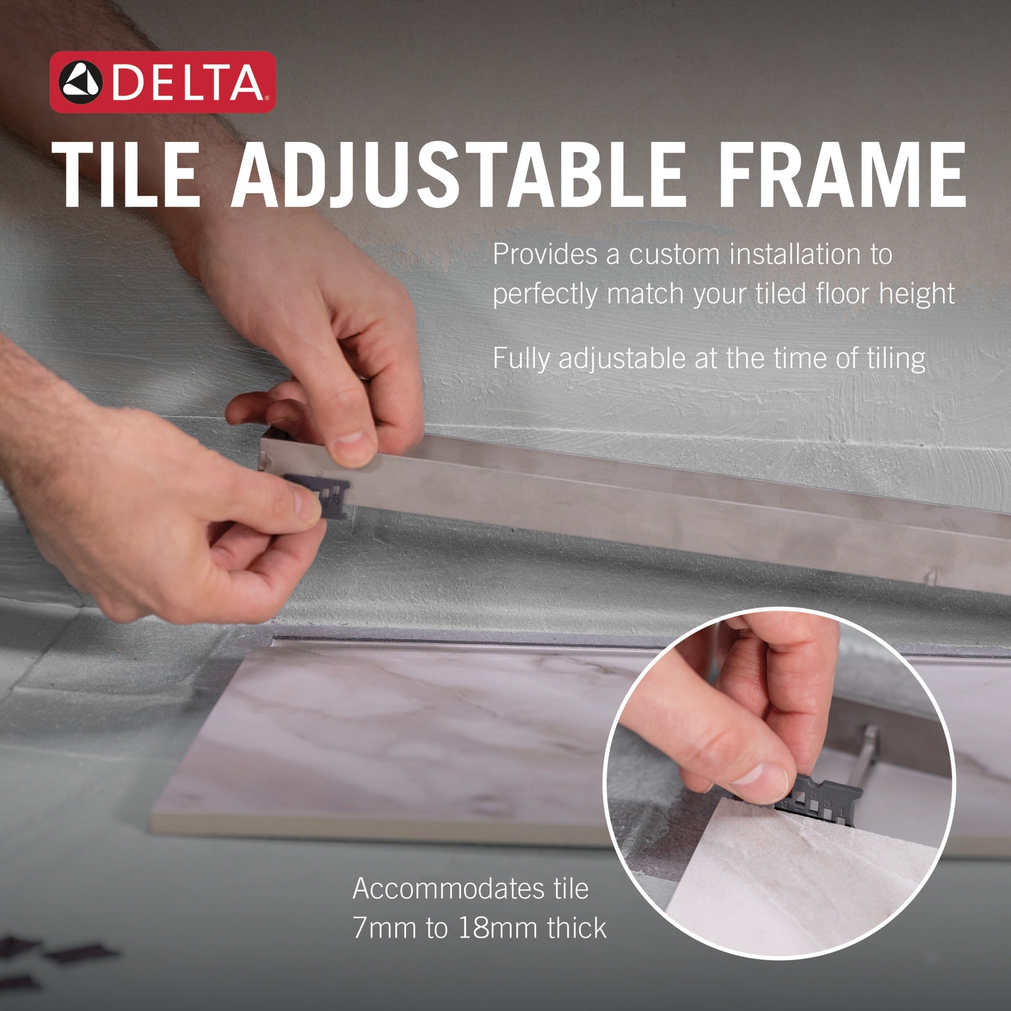 Delta Other 24" Linear Shower Drain Rough