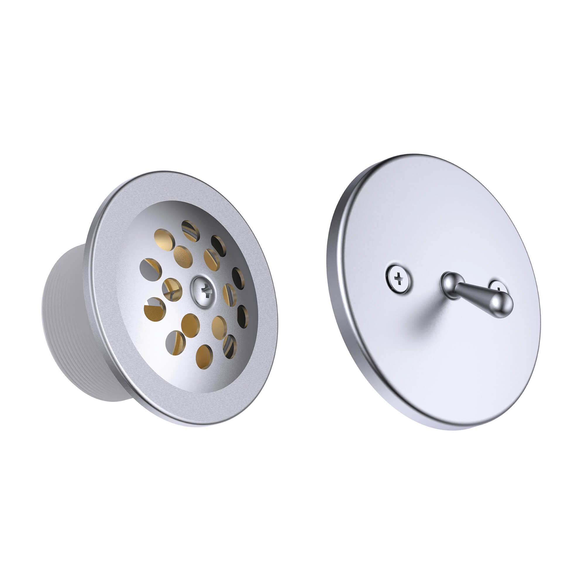 Fine Fixtures TLD Trip Lever Drain & Overflow Cover
