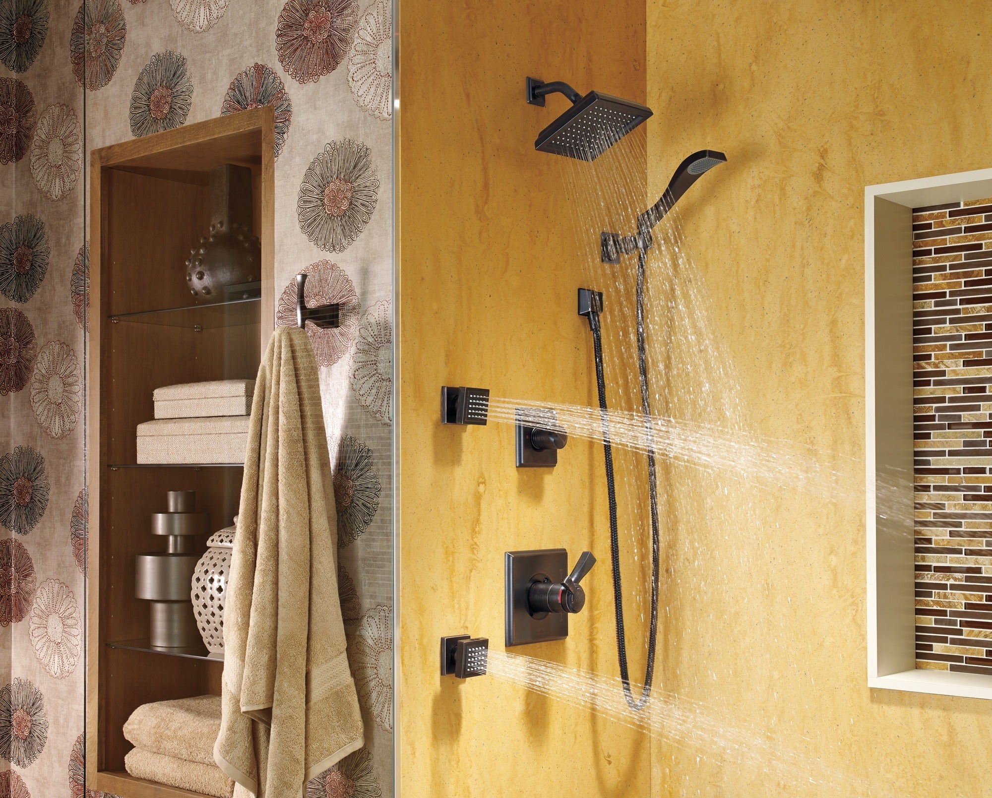 Delta Dryden™ Premium Single-Setting Adjustable Wall Mount Hand Shower