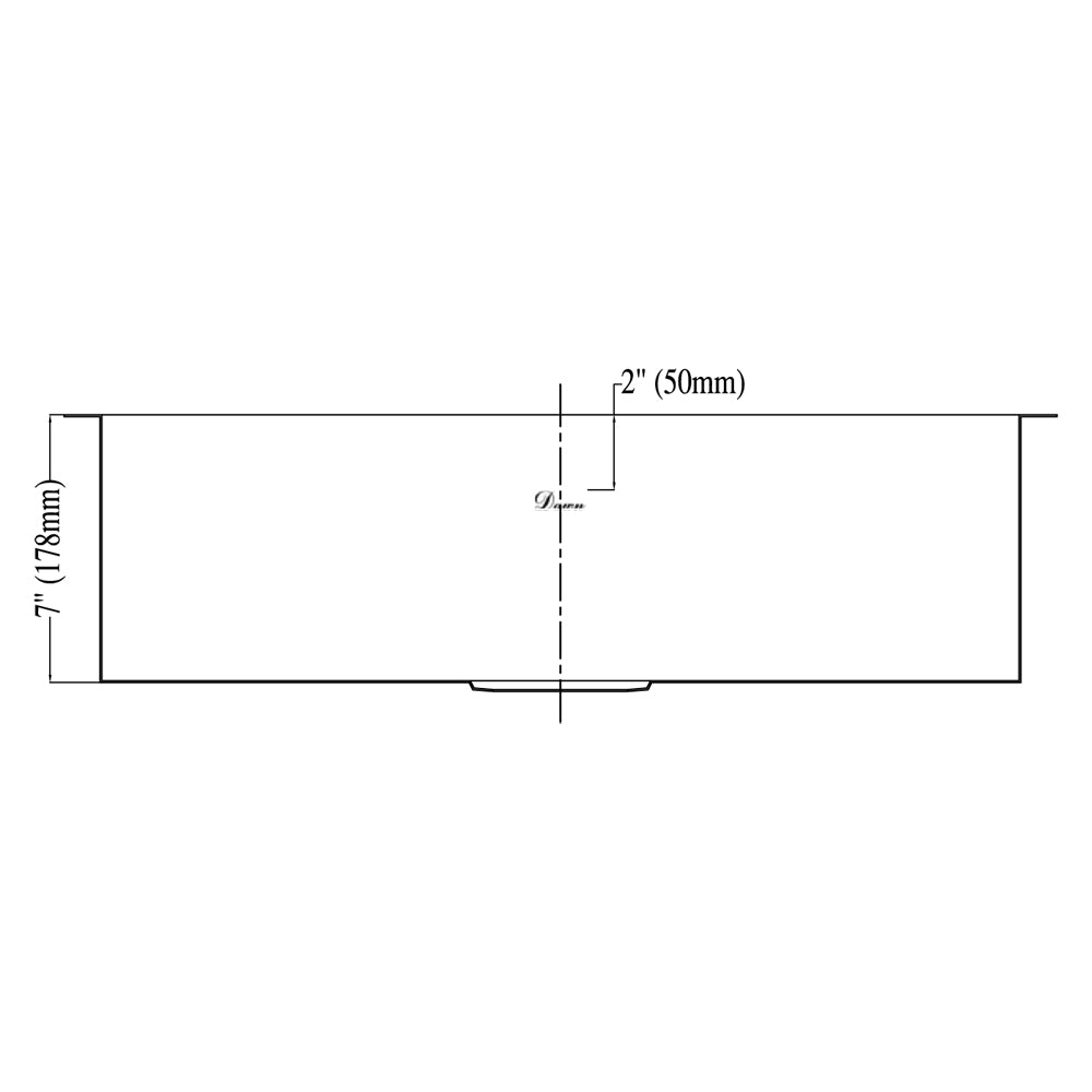 Dawn Undermount Kitchen Sink DSQ241607
