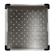 16 1/16"x15 1/8"x1 3/4" Stainless Steel Drying Tray