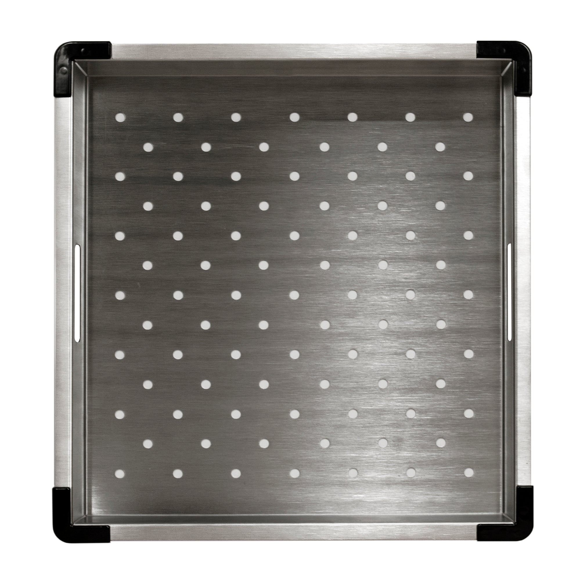 16 1/16"x15 1/8"x1 3/4" Stainless Steel Drying Tray