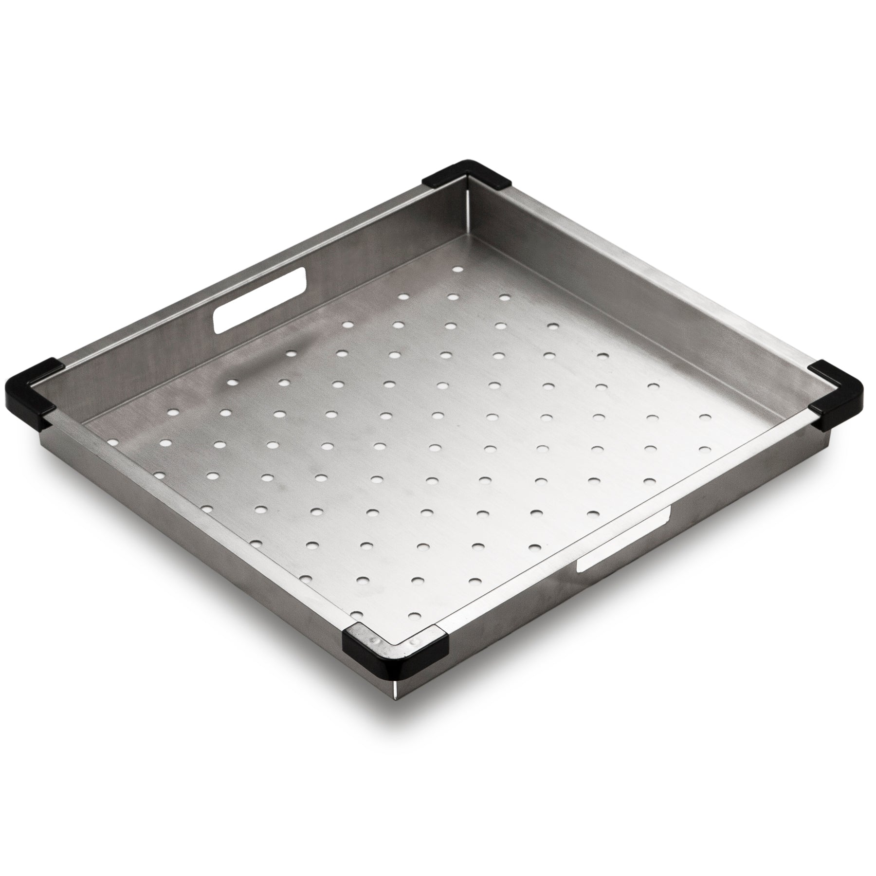 16 1/16"x15 1/8"x1 3/4" Stainless Steel Drying Tray
