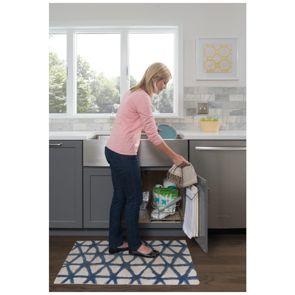 Hardware Resources Door Mount 3-Tier Dishcloth Rack