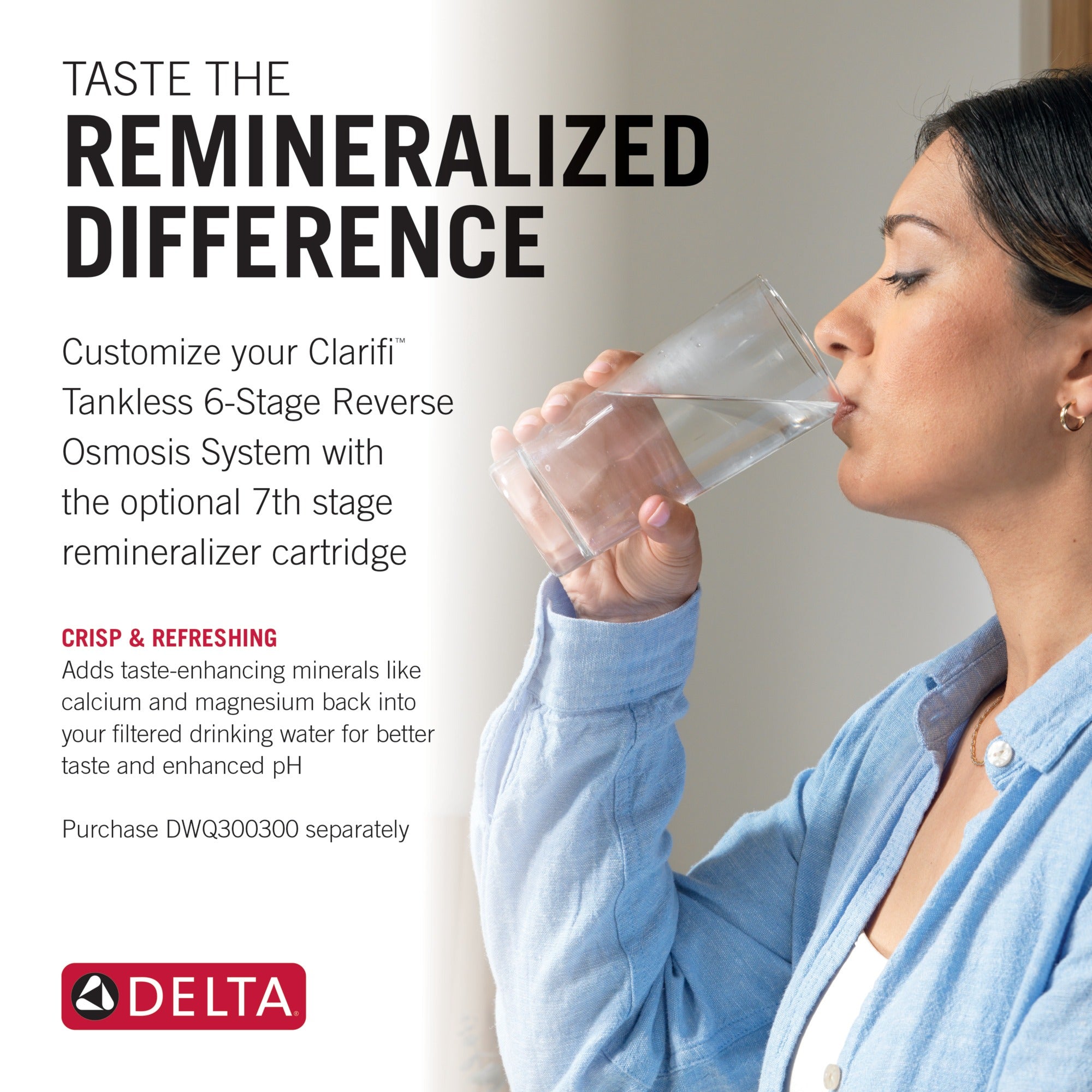 Delta Clarifi™ Tankless Under Sink 6-Stage Reverse Osmosis System
