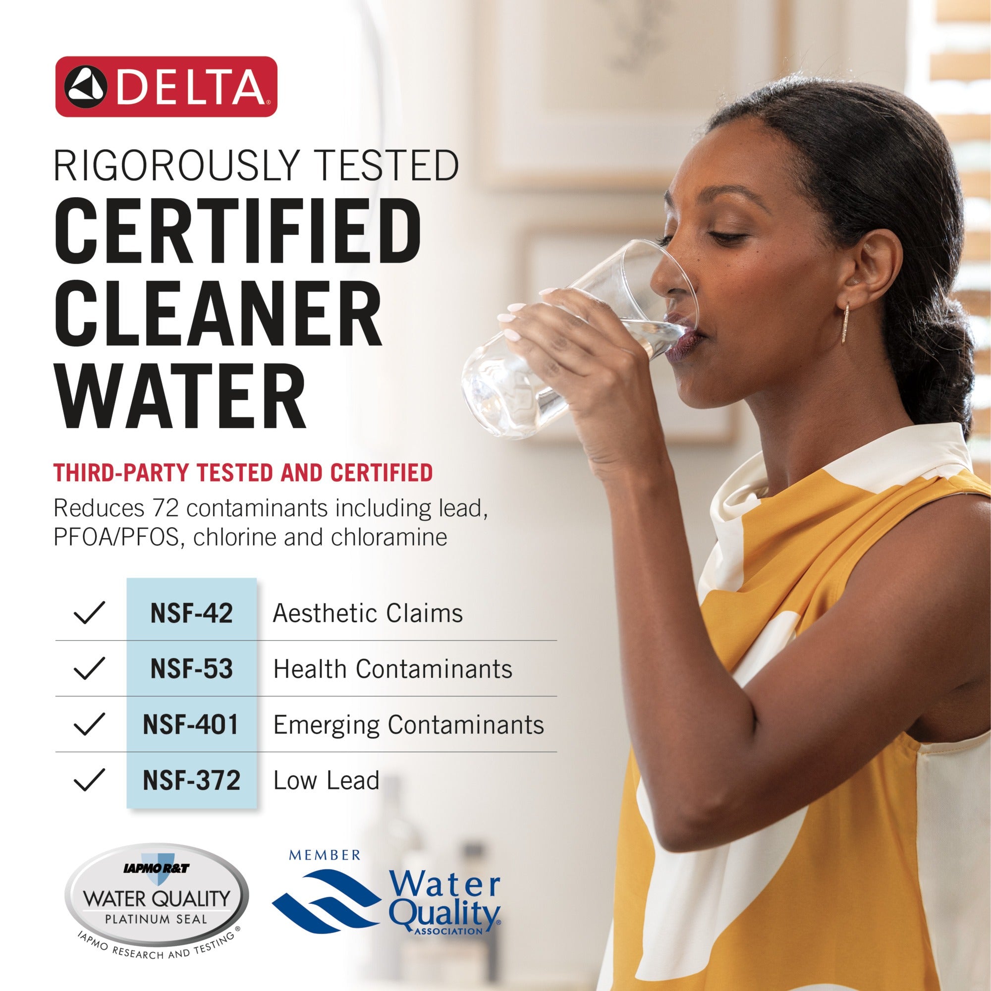 Delta Clarifi™ Sediment & Advanced Carbon Filter Replacement Pack