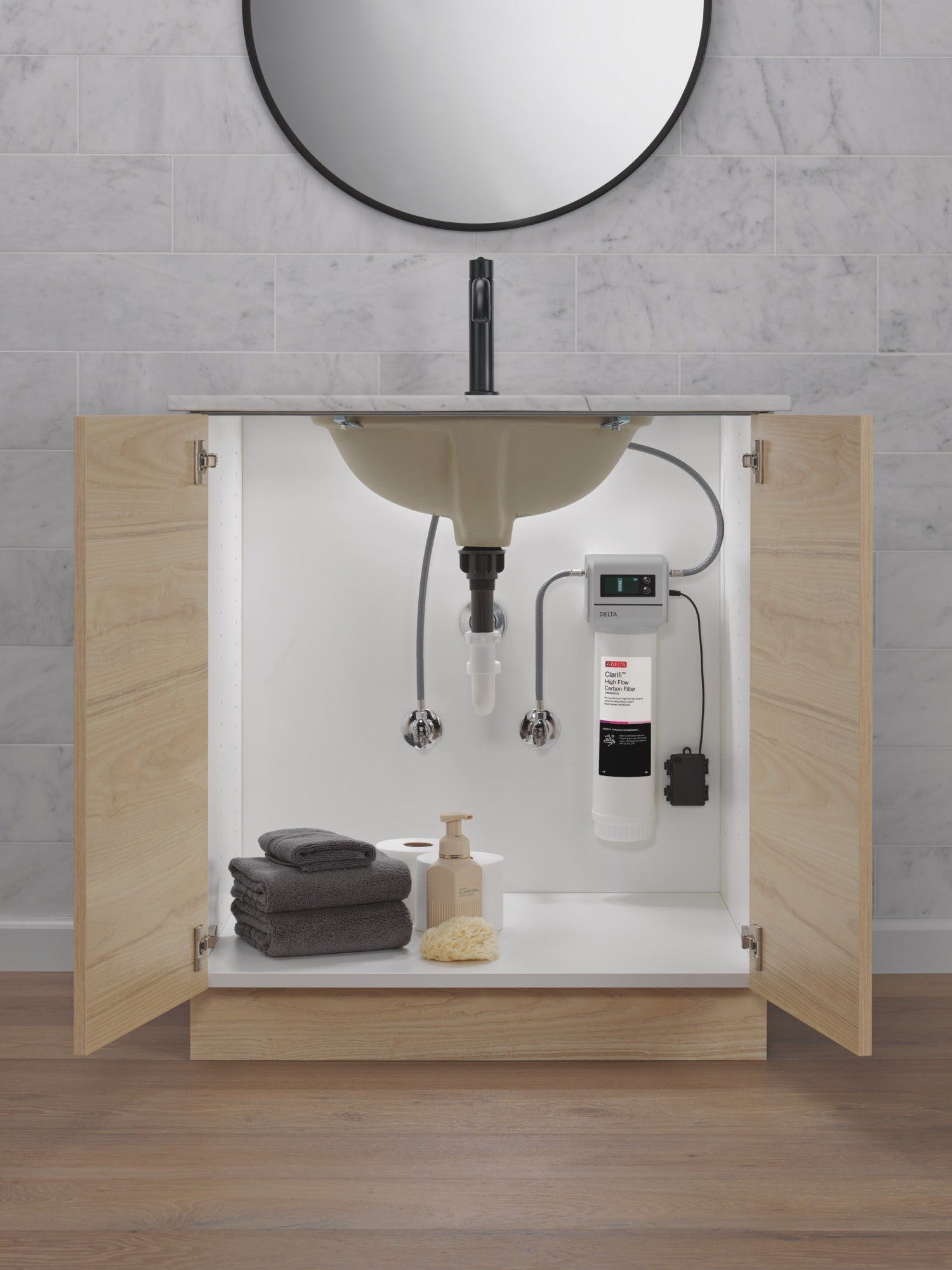 Delta Clarifi™ High Flow High Capacity Under Sink Water Filtration System