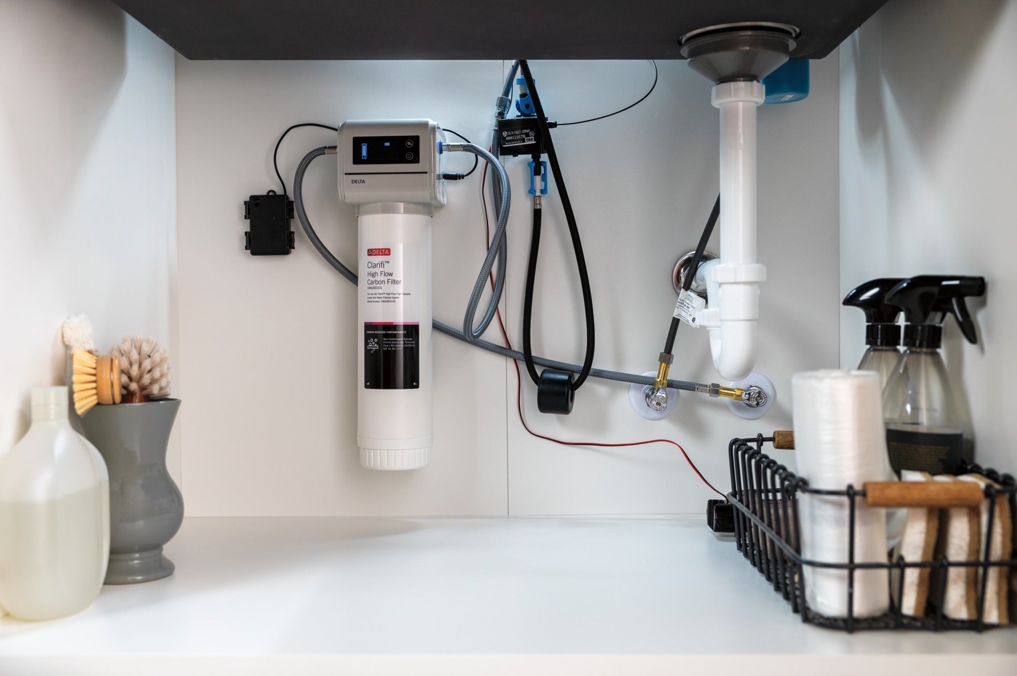 Delta Clarifi™ High Flow High Capacity Under Sink Water Filtration System