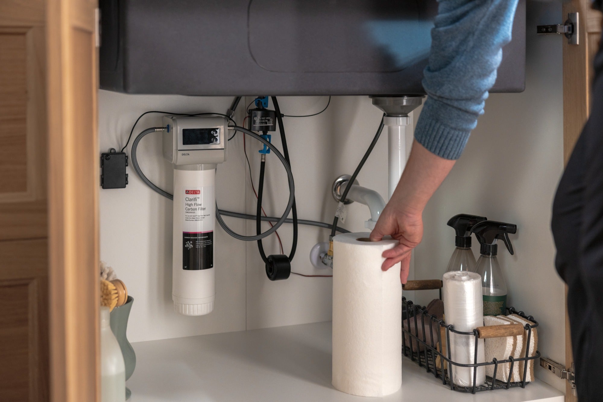 Delta Clarifi™ High Flow High Capacity Under Sink Water Filtration System