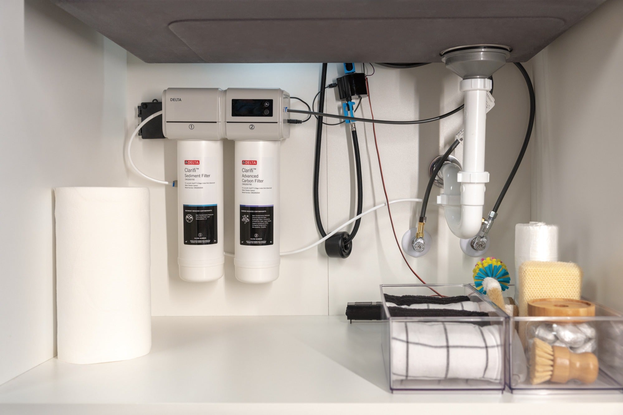 Delta Clarifi™ 2-Stage Under Sink Advanced Water Filtration System