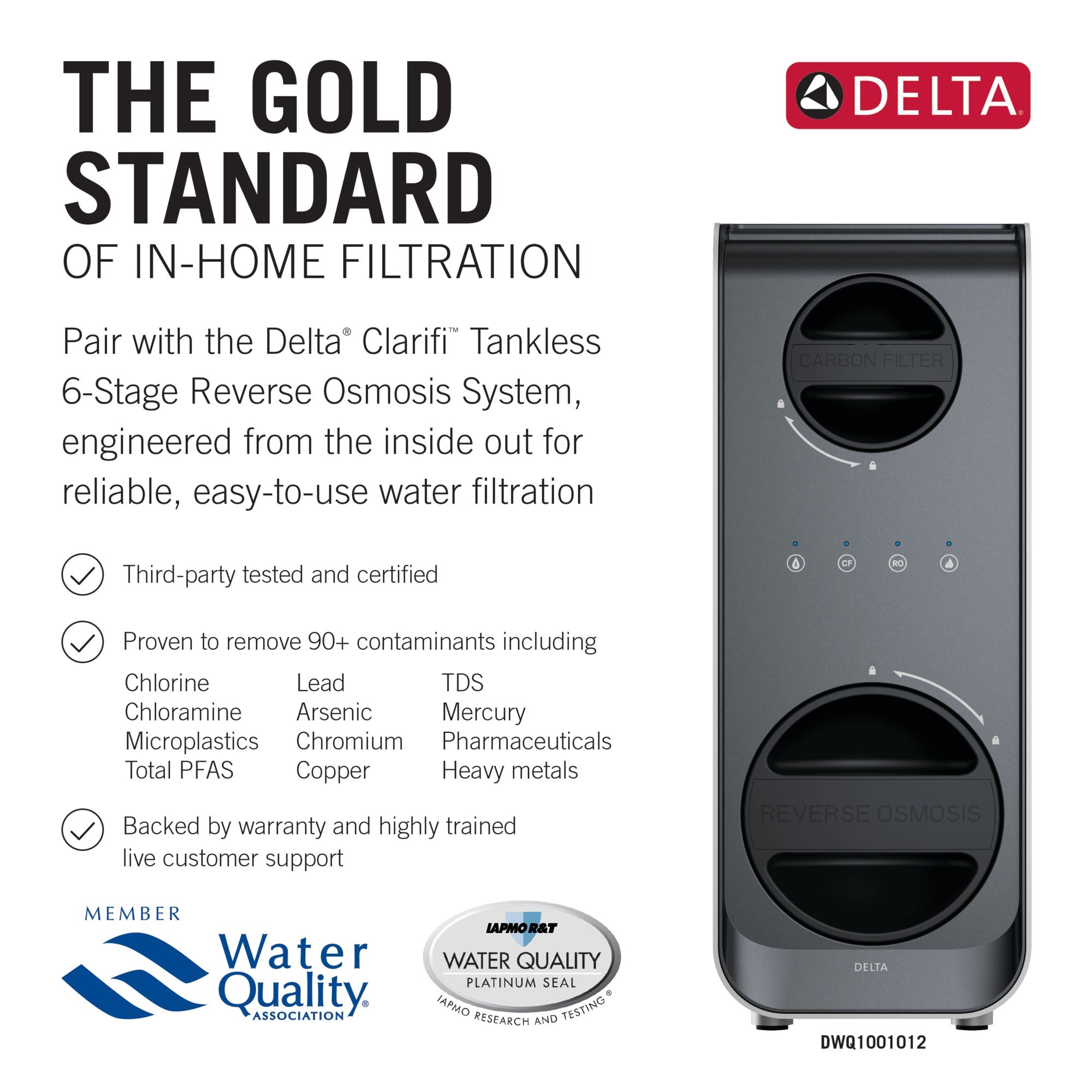 Delta Clarifi™ Contemporary Beverage Faucet