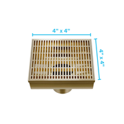 Delmar Wedgewire Square Drain