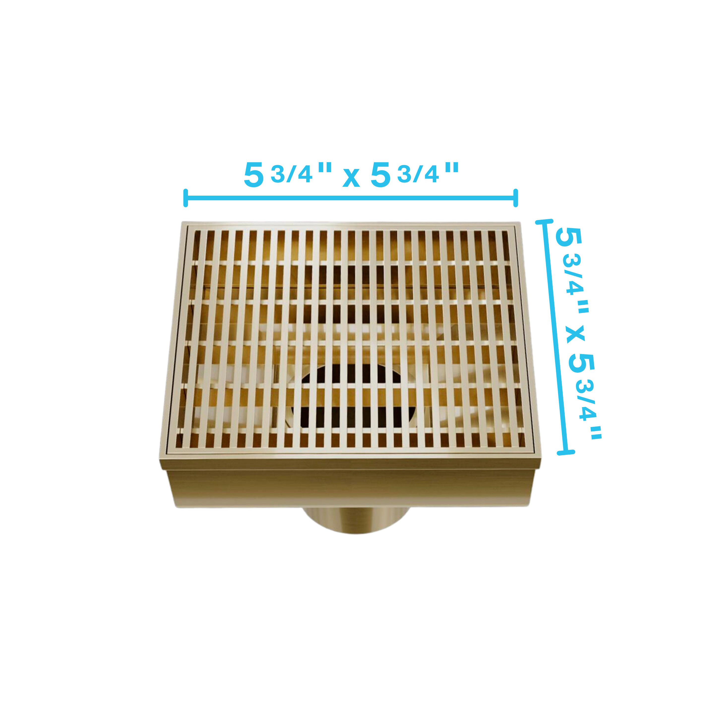 Delmar Wedgewire Square Drain