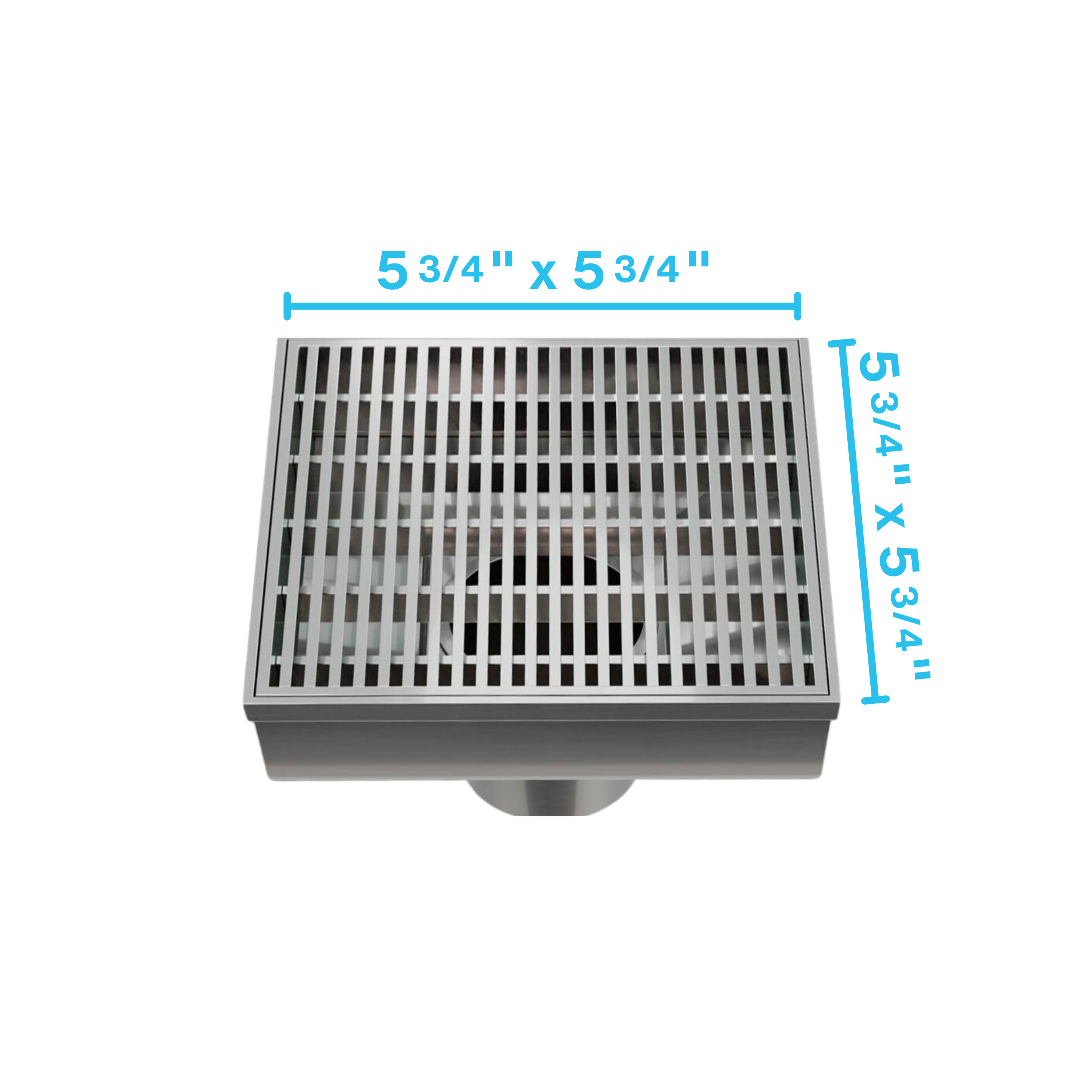 Delmar Wedgewire Square Drain
