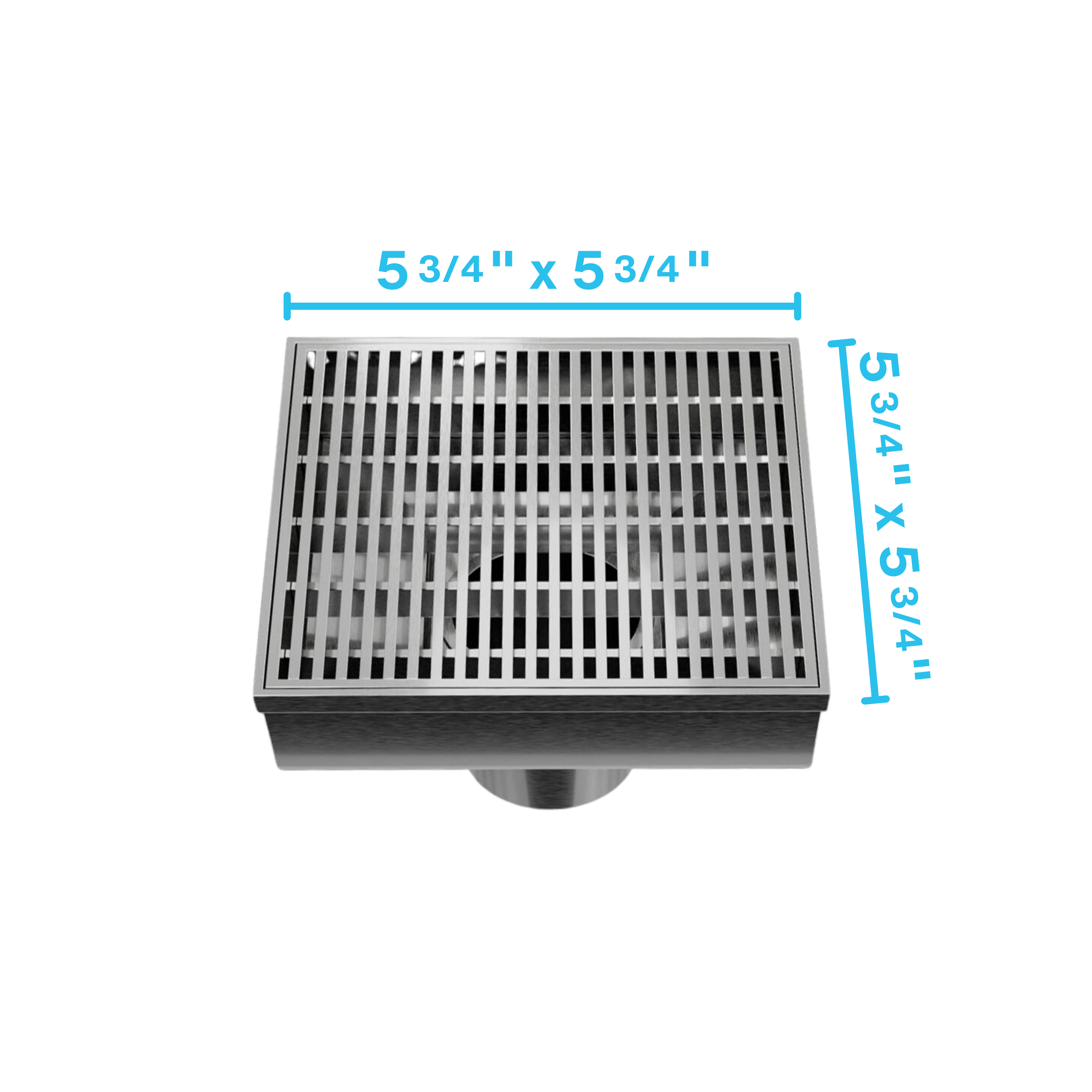 Delmar Wedgewire Square Drain