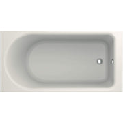 Duravit D-Neo 72'' x 36'' Rectangular Drop In Bathtub in White Acrylic with Reversible Drain, Drain Sold Separately