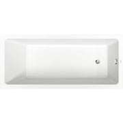 Duravit No.1 60'' x 36'' Rectangular Drop In Bathtub in White Acrylic with Reversible Drain, Drain Sold Separately