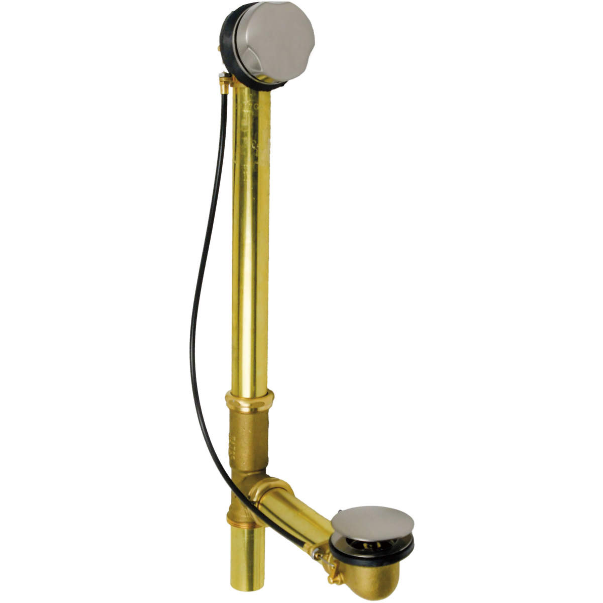 Duravit Brass 22'' Cable Bathtub Drain