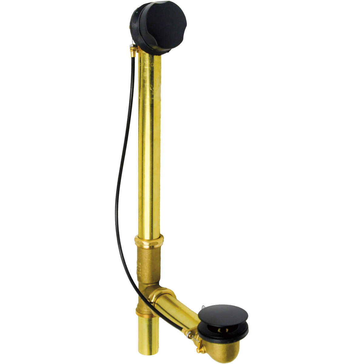 Duravit Brass 22'' Cable Bathtub Drain