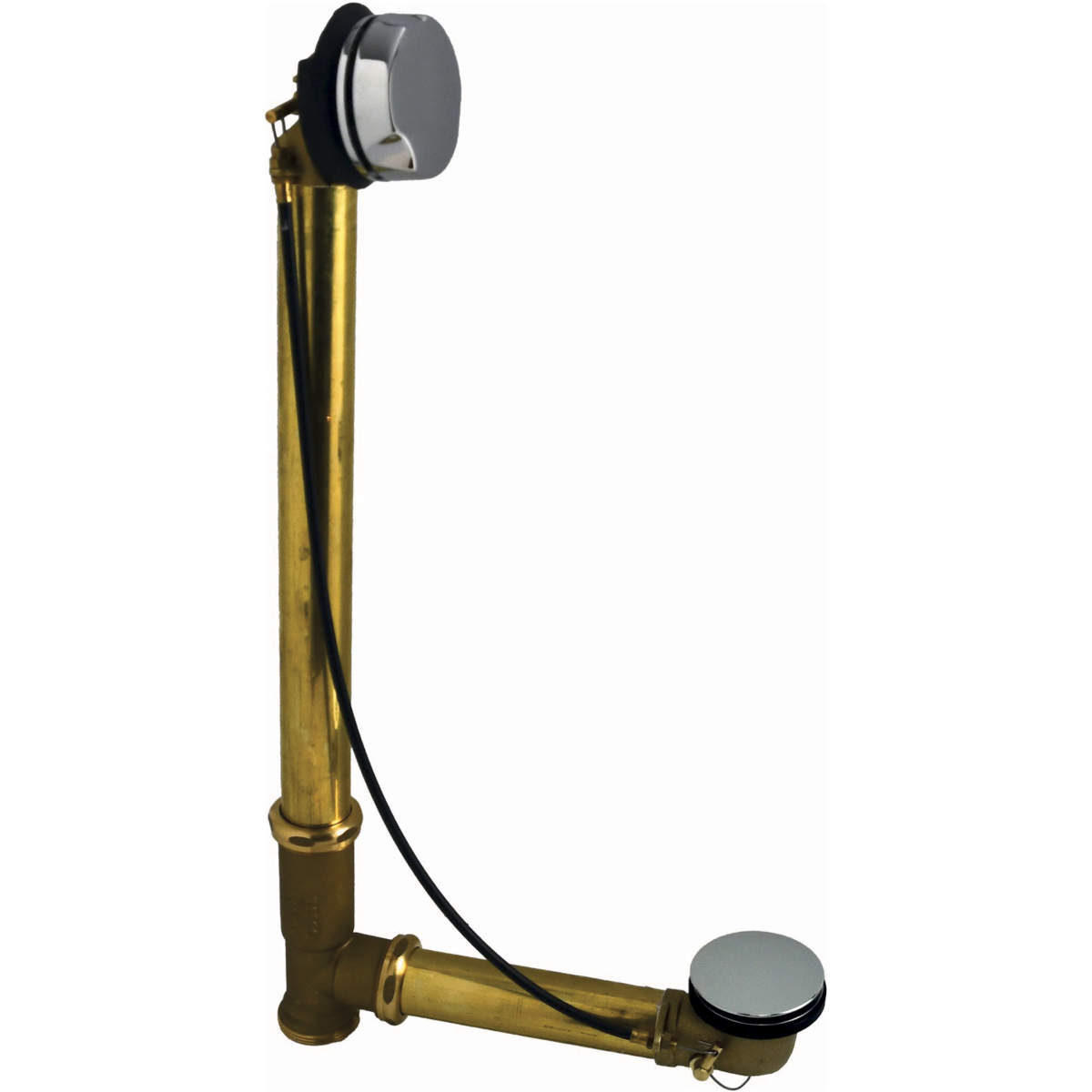 Duravit Brass 31'' Cable Bathtub Drain