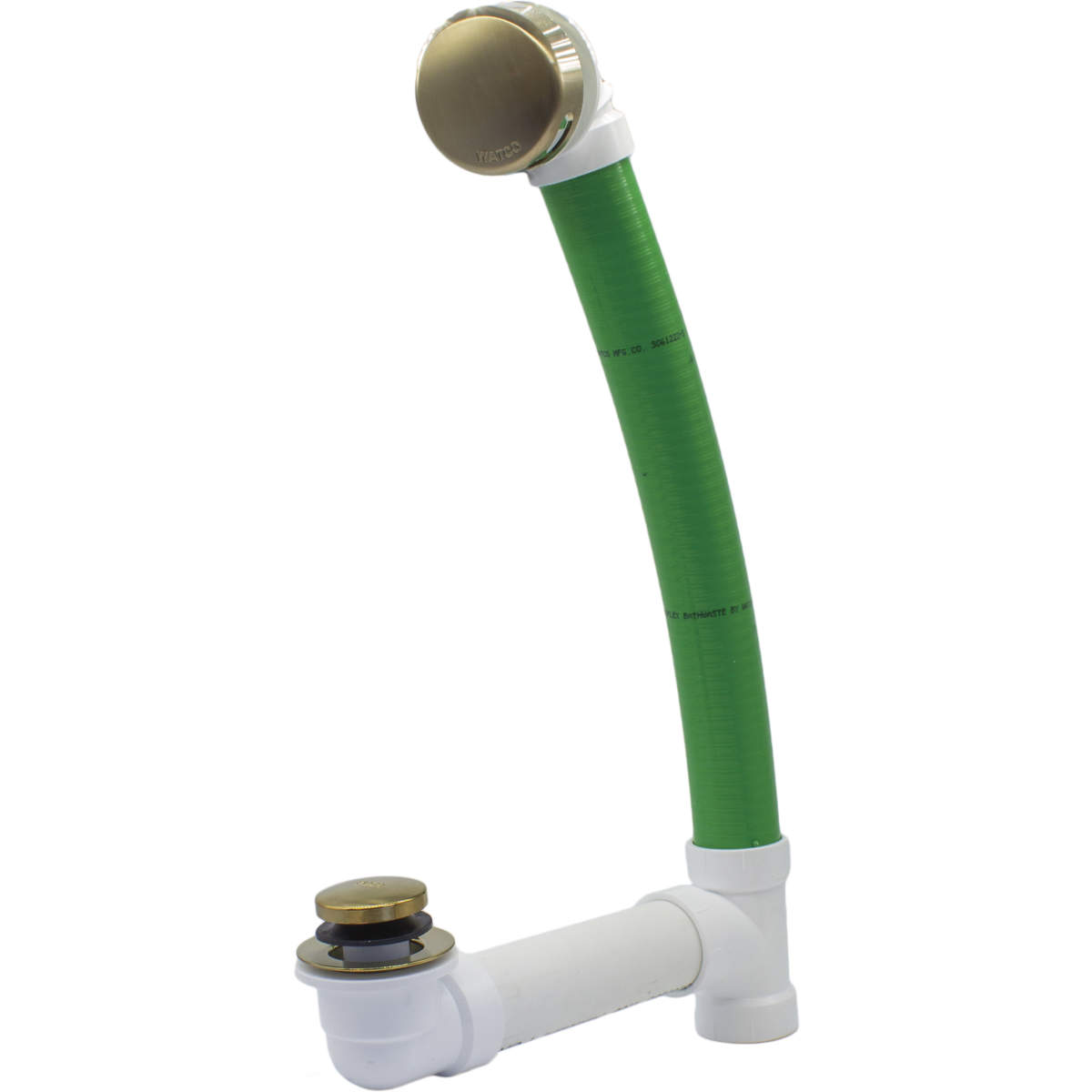 Duravit PVC Toe-Tap Bathtub Drain
