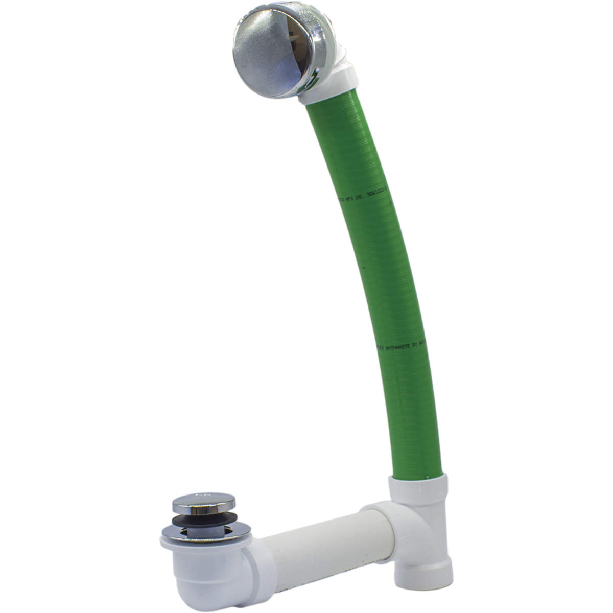 Duravit PVC Toe-Tap Bathtub Drain