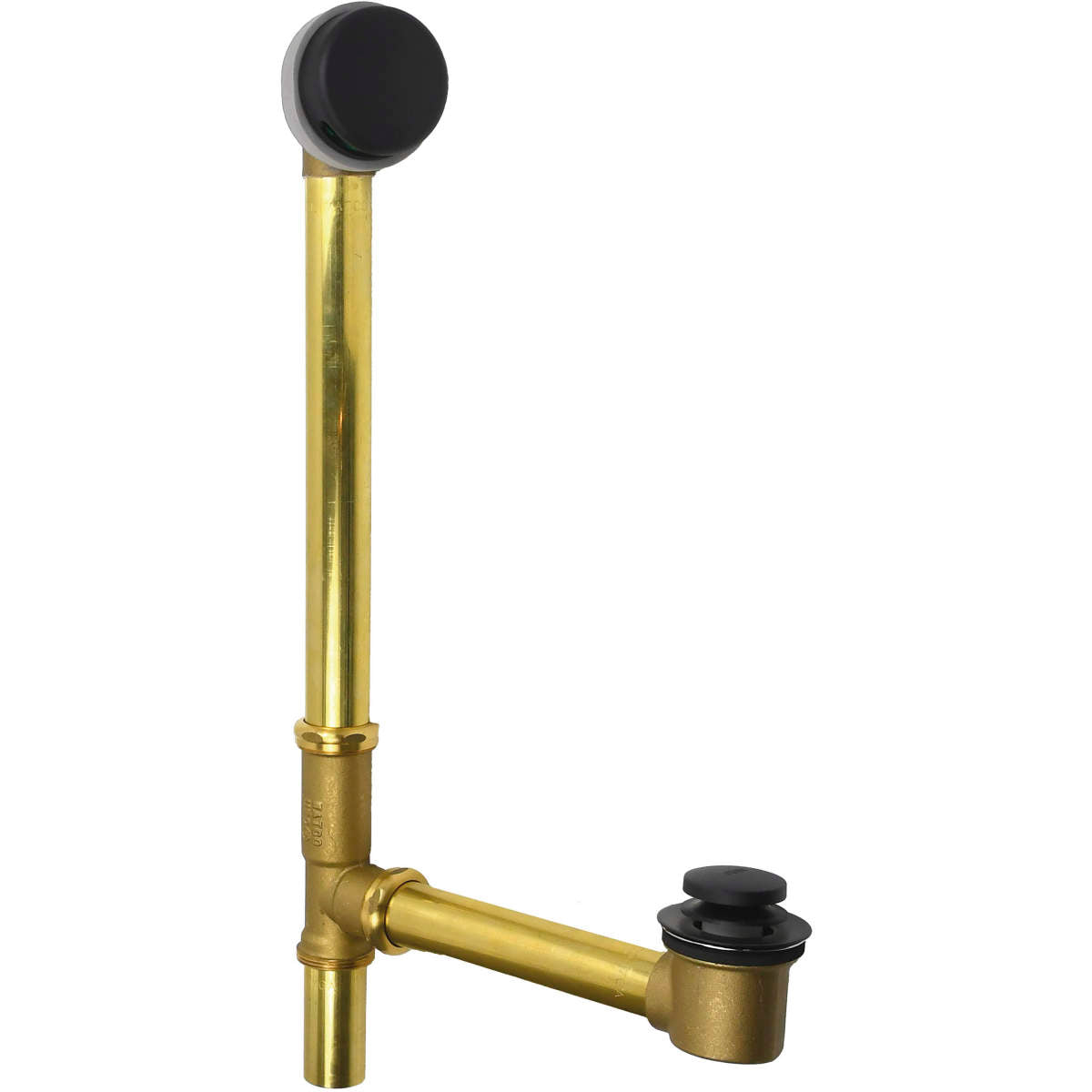Duravit Brass Toe-Tap Bathtub Drain