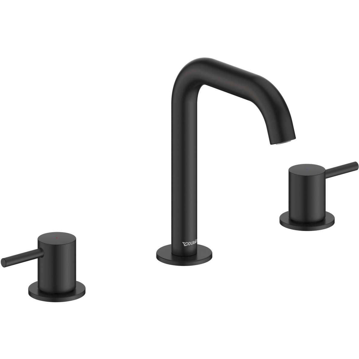 Duravit DuraCircle 7 1/2'' Two Handle Widespread Bathroom Sink Faucet, Drain Included