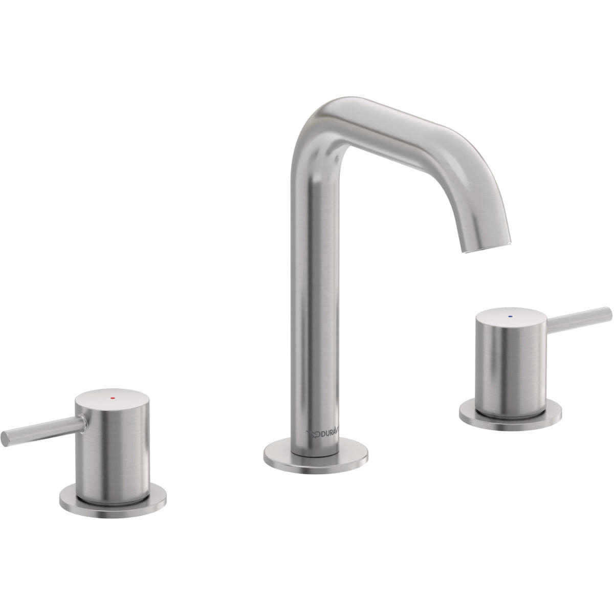 Duravit DuraCircle 7 1/2'' Two Handle Widespread Bathroom Sink Faucet, Drain Included
