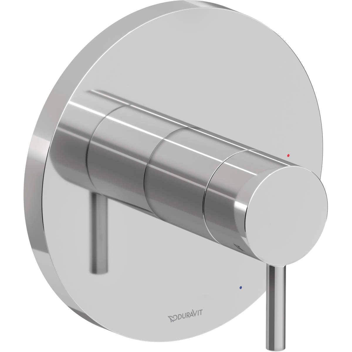 Duravit DuraCircle Pressure Balance Shower Trim, Valve Sold Separately