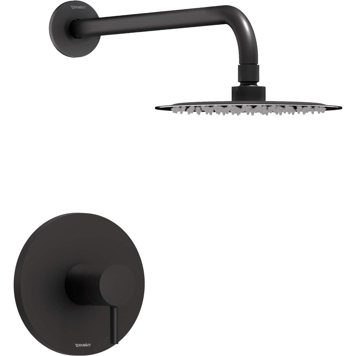 Duravit DuraCircle Single Function Shower Faucet Kit, Pressure BalanceValve Included