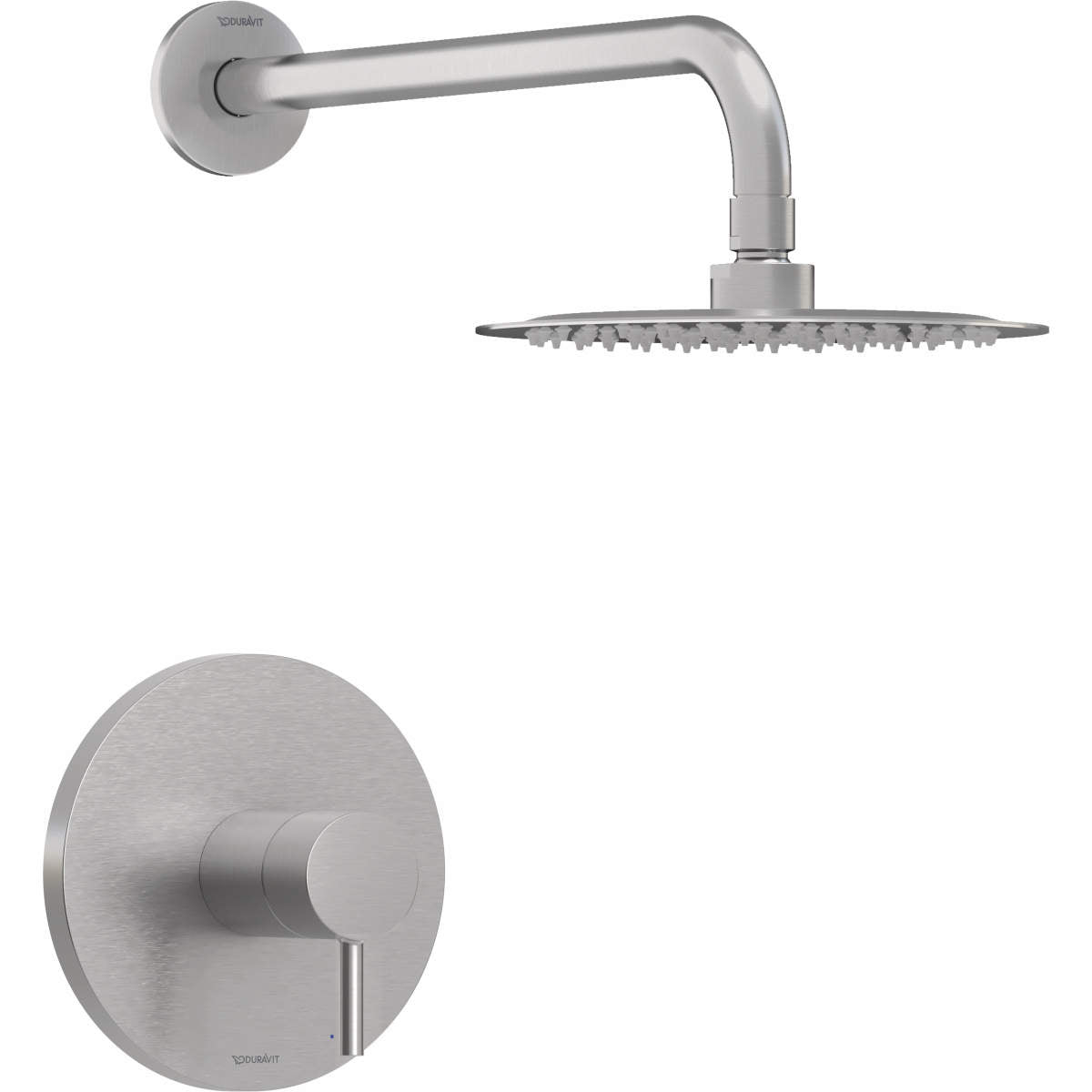 Duravit DuraCircle Single Function Shower Faucet Kit, Pressure BalanceValve Included