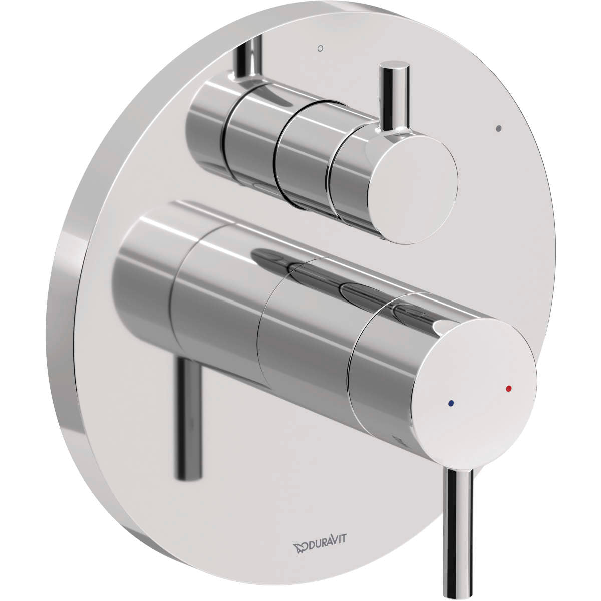 Duravit DuraCircle Thermostatic Shower Trim, Valve Sold Separately