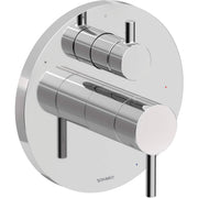 Duravit DuraCircle Pressure Balance Shower Trim with Diverter, Valve Sold Separately