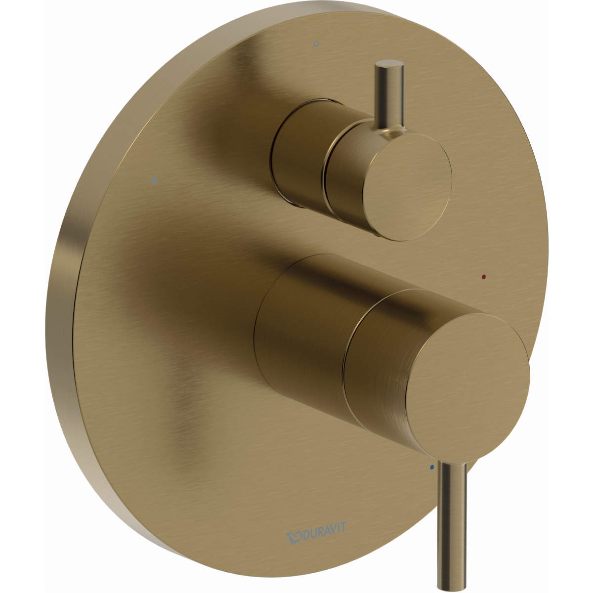 Duravit DuraCircle Pressure Balance Shower Trim with Diverter, Valve Sold Separately