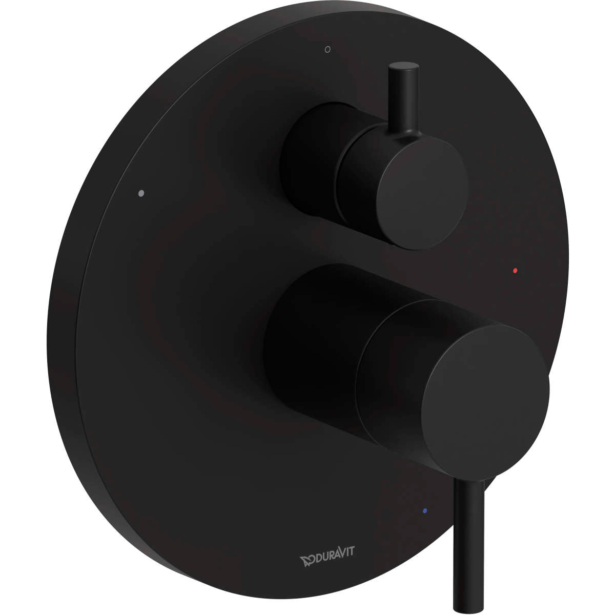 Duravit DuraCircle Pressure Balance Shower Trim with Diverter, Valve Sold Separately
