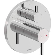 Duravit DuraCircle Thermostatic Shower Trim with Diverter, Valve Sold Separately