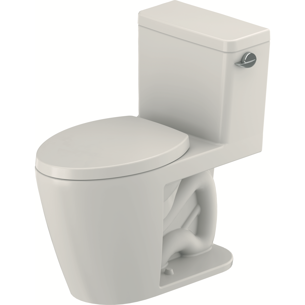 Duravit D-Neo PRO Series 1.28 GPF Single Flush Rimless Elongated ADA Compliant One Piece Toilet in White with DuraShield, Seat Included