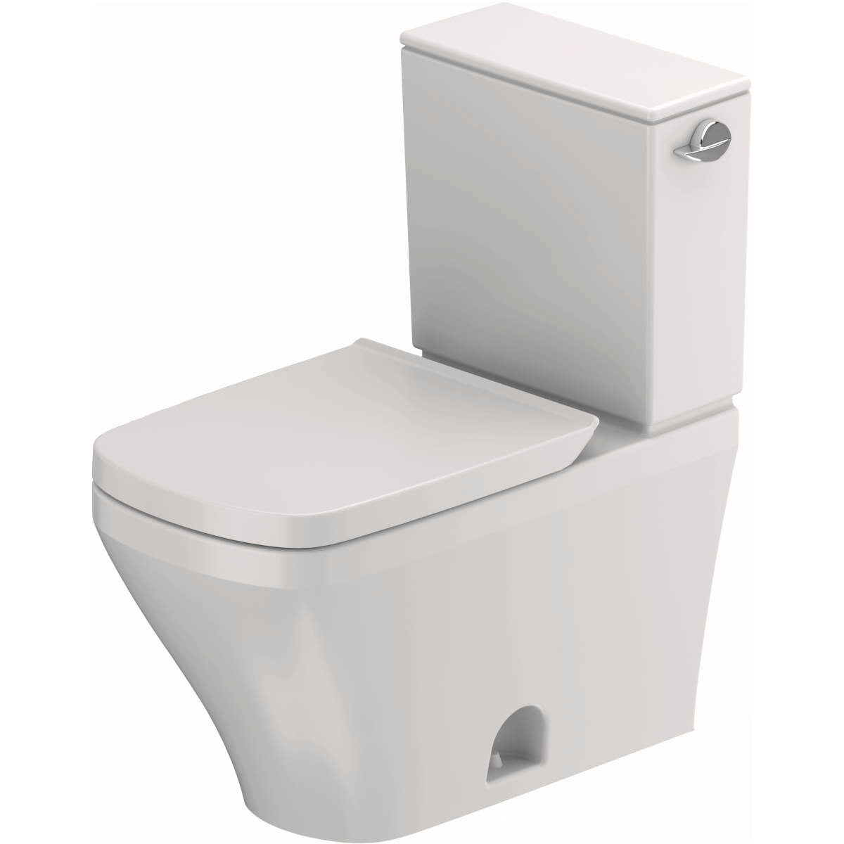 Duravit DuraStyle 1 GPF Single Flush Elongated ADA Compliant Two Piece Toilet in White,Seat Included