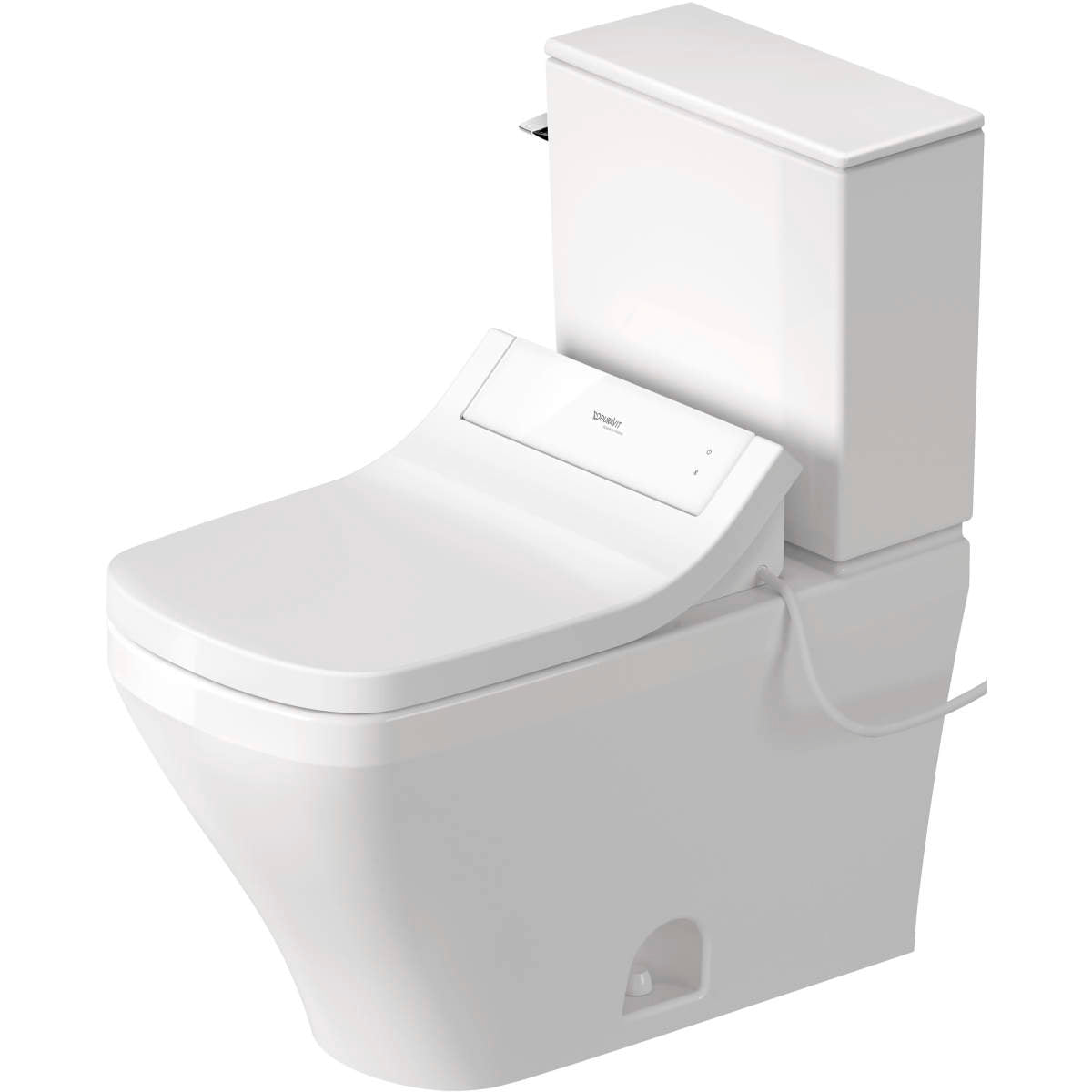 Duravit DuraStyle 1.28 GPF Single Flush Two Piece Toilet in White,Seat Included
