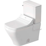 Duravit DuraStyle 1.28 GPF Single Flush Two Piece Toilet in White,Seat Included